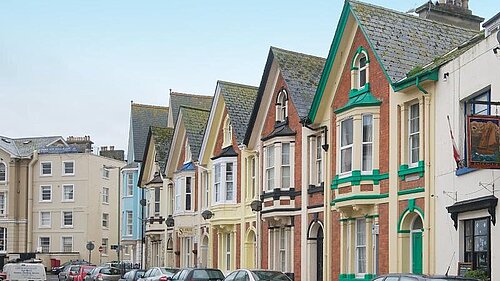 Row of terraced houses