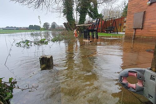 Flooding in North Shropshire