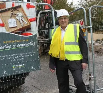 First new council home in Newton Abbot Martin Wrigley