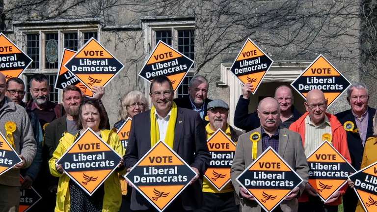 Lib Dem Group at Manifesto Launch 2023